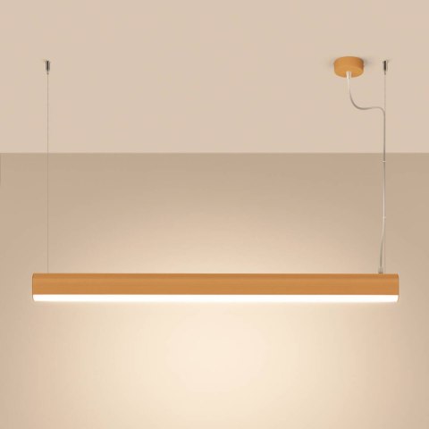 Lampa wisząca FARGE złota LED 4000K