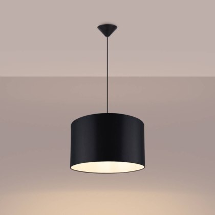 Sollux Lighting Lampa wisząca NOVA 40 czarna