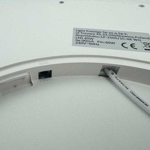 Plafon California 30 cm biały LED CCT Light Prestige