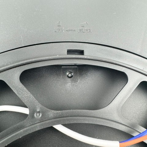 Plafon California 30 cm czarny LED CCT Light Prestige