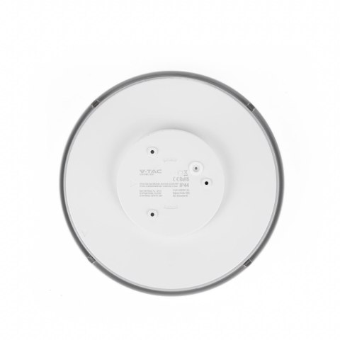 18W LED DOME LIGHT WITH SAMSUNGCHIP 4000K RD,WHITE FRAME IP44