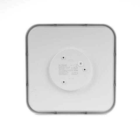 18W LED DOME LIGHT WITH SAMSUNGCHIP 4000K SQ,WHITE FRAME IP44