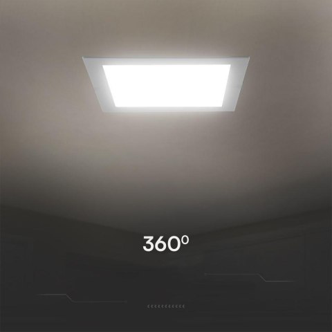 3W BACKLIT RECESSED PANEL WITH SAMSUNG CHIP 4000K SQ