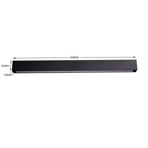 Kinkiet Ibros 93 cm czarny IP44 LED CCT Light Prestige