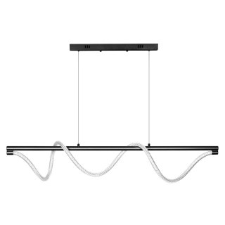 Lampa wisząca wężyk DDXZ003 40W czarna