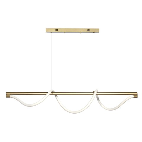 Lampa wisząca wężyk DDXZ004 40W złota