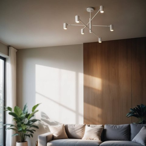 Lampa Siena 6 x spot GU10 DD-40 biała