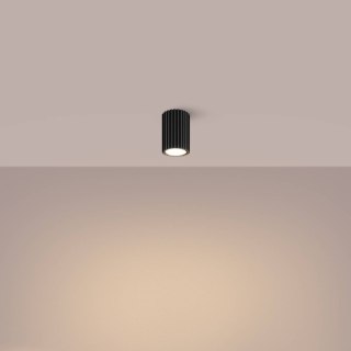 PLAFON LAMPA SUFITOWA REFLEKTOR TUBA SPOT KARBON 10 czarny