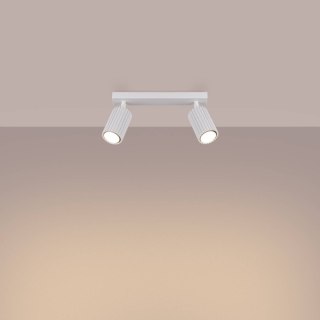 PLAFON LAMPA SUFITOWA REFLEKTOR LISTWA KARBON 2 biały