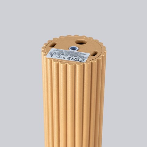 PLAFON LAMPA SUFITOWA REFLEKTOR TUBA SPOT KARBON 20 złoty