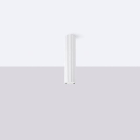 PLAFON LAMPA SUFITOWA REFLEKTOR TUBA SPOT KARBON 30 biały