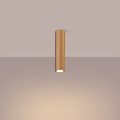 PLAFON LAMPA SUFITOWA REFLEKTOR TUBA SPOT KARBON 30 złoty