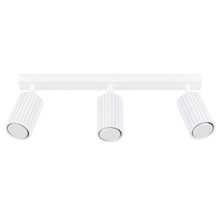 PLAFON LAMPA SUFITOWA REFLEKTOR LISTWA KARBON 3L biały