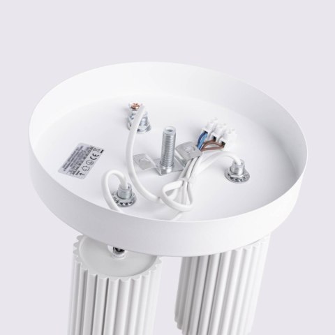 PLAFON LAMPA SUFITOWA REFLEKTOR KARBON 3P biały