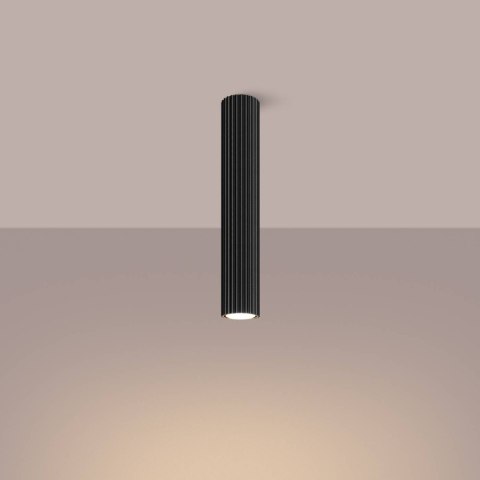 PLAFON LAMPA SUFITOWA REFLEKTOR TUBA SPOT KARBON 40 czarny