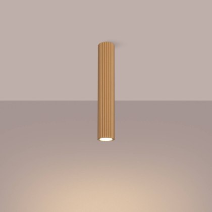 PLAFON LAMPA SUFITOWA REFLEKTOR TUBA SPOT KARBON 40 złoty