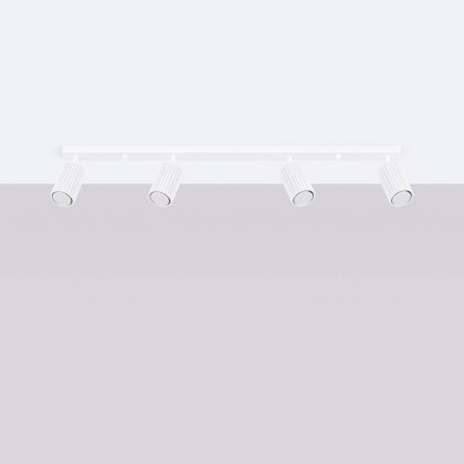 Sollux Lighting Plafon KARBON 4L biały