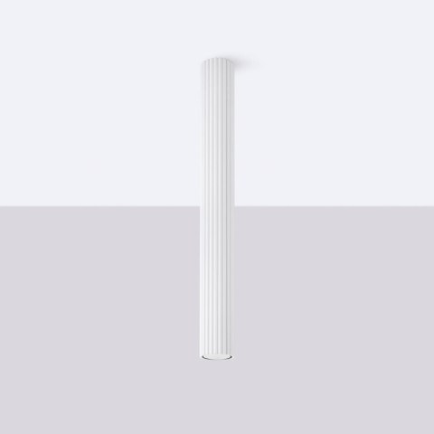 PLAFON LAMPA SUFITOWA REFLEKTOR TUBA SPOT KARBON 60 biały