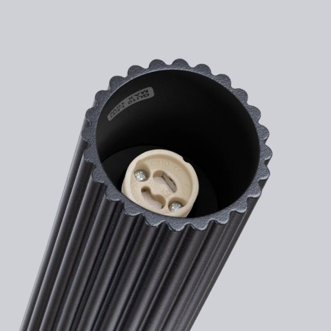 PLAFON LAMPA SUFITOWA REFLEKTOR TUBA SPOT KARBON 60 czarny