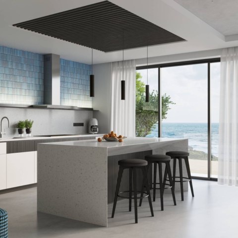 PLAFON LAMPA SUFITOWA REFLEKTOR TUBA SPOT KARBON 60 czarny