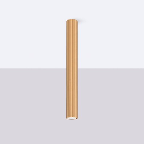 PLAFON LAMPA SUFITOWA REFLEKTOR TUBA SPOT KARBON 60 złoty