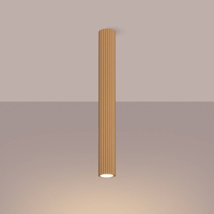 PLAFON LAMPA SUFITOWA REFLEKTOR TUBA SPOT KARBON 60 złoty