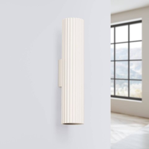 LAMPA ŚCIENNA Kinkiet KARBON 30 beżowy