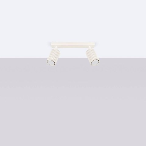 PLAFON LAMPA SUFITOWA REFLEKTOR LISTWA KARBON 2 beżowy