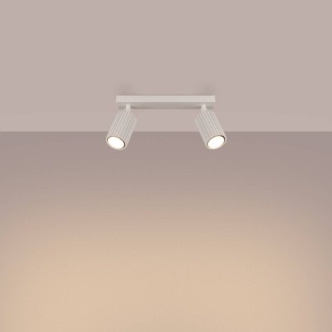 PLAFON LAMPA SUFITOWA REFLEKTOR LISTWA KARBON 2 beżowy