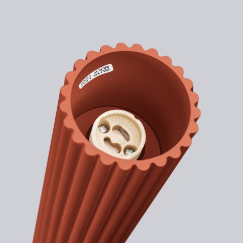 PLAFON LAMPA SUFITOWA REFLEKTOR TUBA SPOT KARBON 20 ochra czerwona