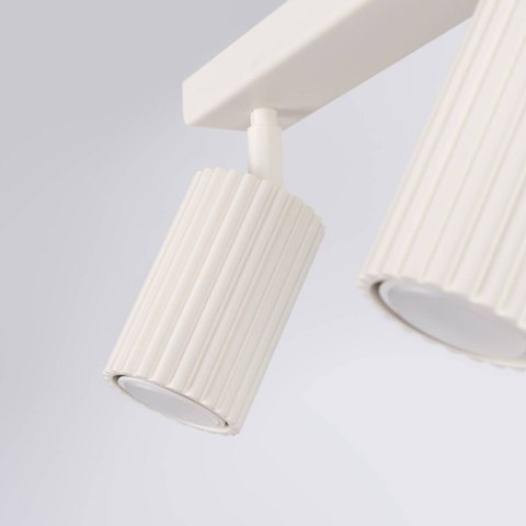 PLAFON LAMPA SUFITOWA REFLEKTOR LISTWA KARBON 3L beżowy