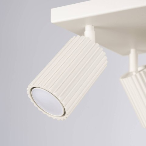 PLAFON LAMPA SUFITOWA REFLEKTOR LISTWA KARBON 4 beżowy