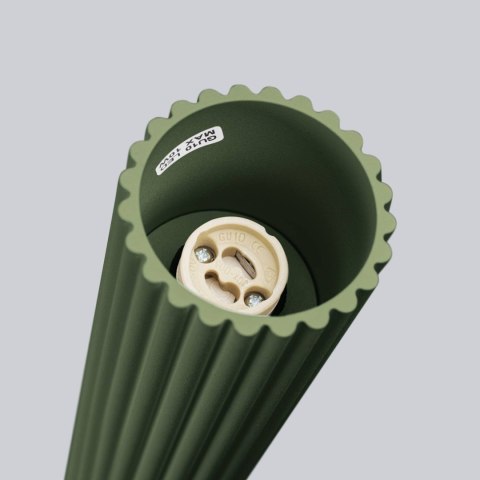 PLAFON LAMPA SUFITOWA REFLEKTOR TUBA SPOT KARBON 40 zielony oliwkowy