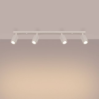 PLAFON LAMPA SUFITOWA REFLEKTOR SOLLUX  KARBON 4L beżowy