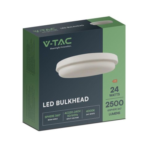 24W LED BULKHEAD 240 mm 4000K IP54