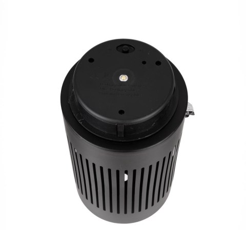 SOLAR LED TABLE LAMPHOLDER METAL+BLACK BODY D120*H200