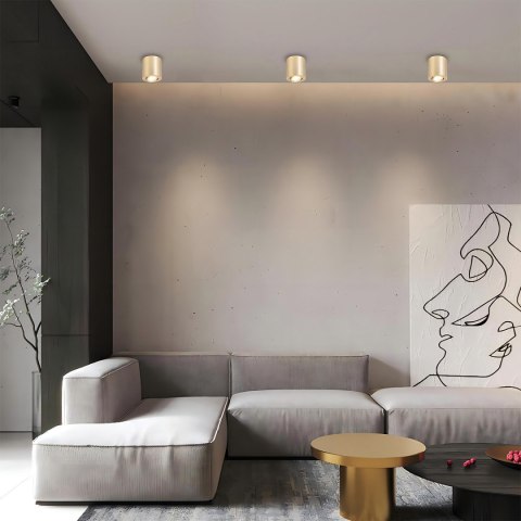 Oprawa natynkowa Tulon złota 1xGU10 Light Prestige