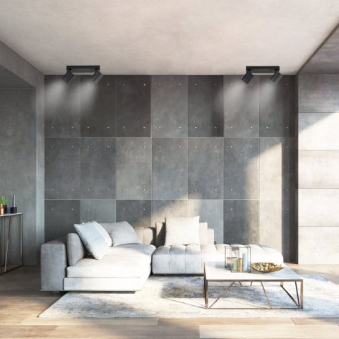 Spot Snow New 2 czarny 2xGU10 Light Prestige