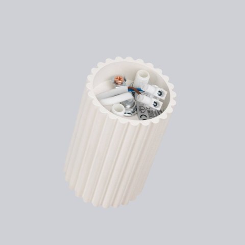 PLAFON LAMPA SUFITOWA REFLEKTOR TUBA SPOT KARBON 10 beżowy