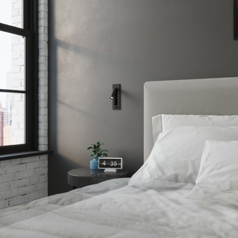 Kinkiet ENIF czarny Sollux