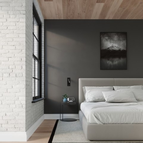 Kinkiet ENIF czarny Sollux