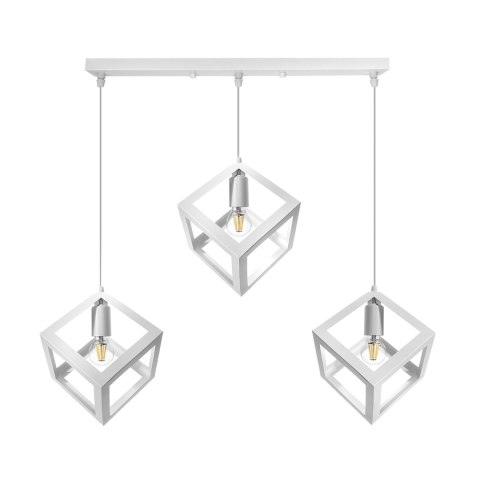 Lampa Loft Sweden Prosta PZE-2320 Biała