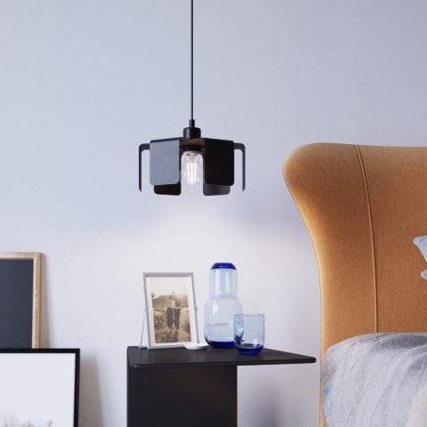 Lampa wisząca TULIP czarny Sollux