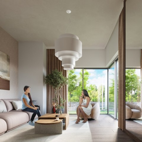 Żyrandol REFLEXION 50 biały Sollux