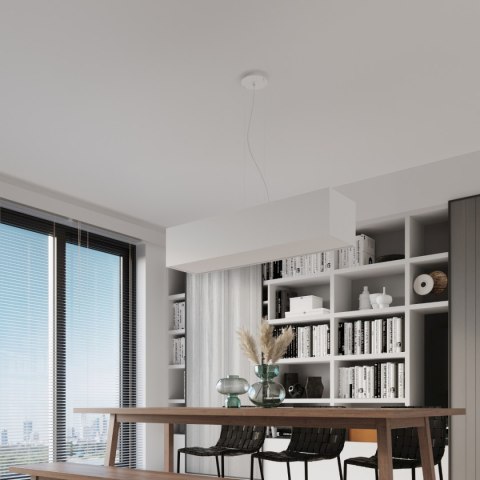 Żyrandol SANTA BIS 80 biały Sollux