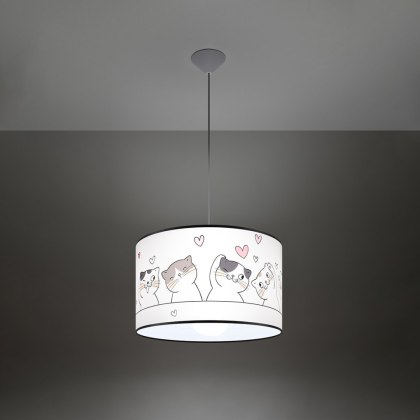 Sollux Lighting Lampa wisząca CAT 40