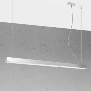 Lampa wisząca PINNE 117 szara 3000K