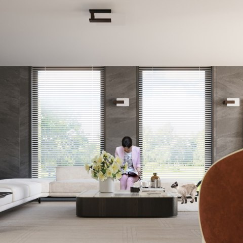 Plafon LAPPO wenge Sollux