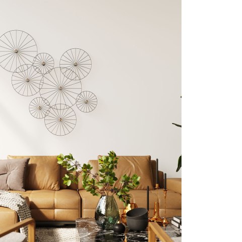 Kinkiet / Plafon SIRKEL 30 czarny