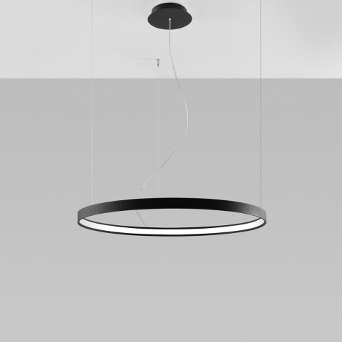 Żyrandol RIO 78 czarny LED 3000K